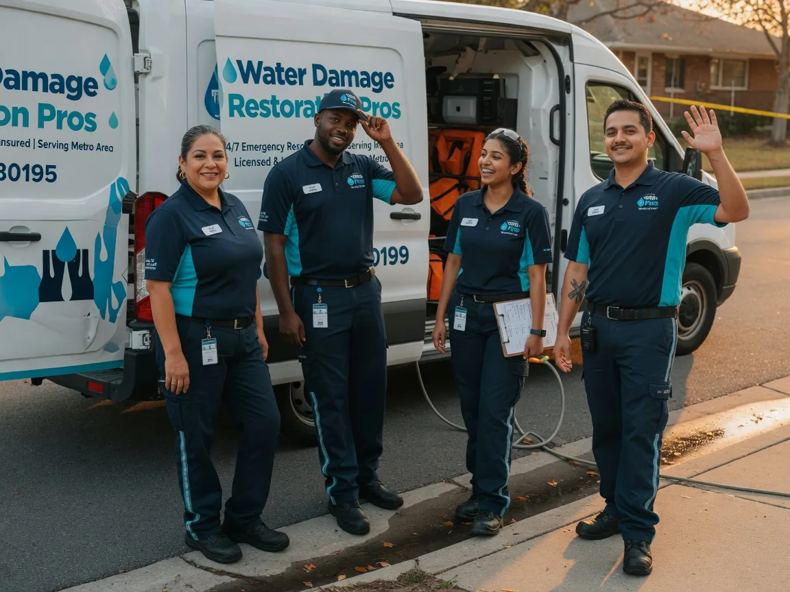 Water Damage Restoration company in Rowena, TX
